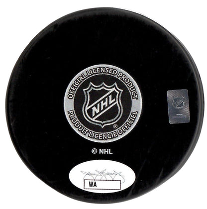 Victor Hedman autographed signed inscribed Puck NHL Tampa Bay Lightning JSA COA
