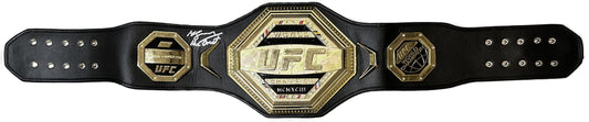 Michael Bisping signed autographed inscribed belt UFC The Count JSA COA