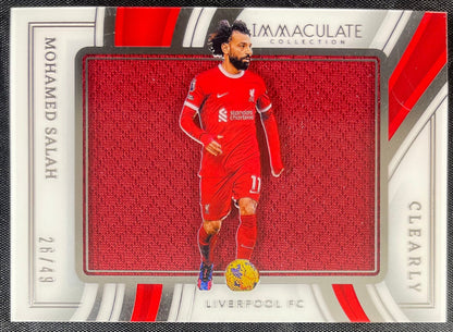Mohamed Salah 2023-24 Panini Immaculate Collection Memorabilia /49