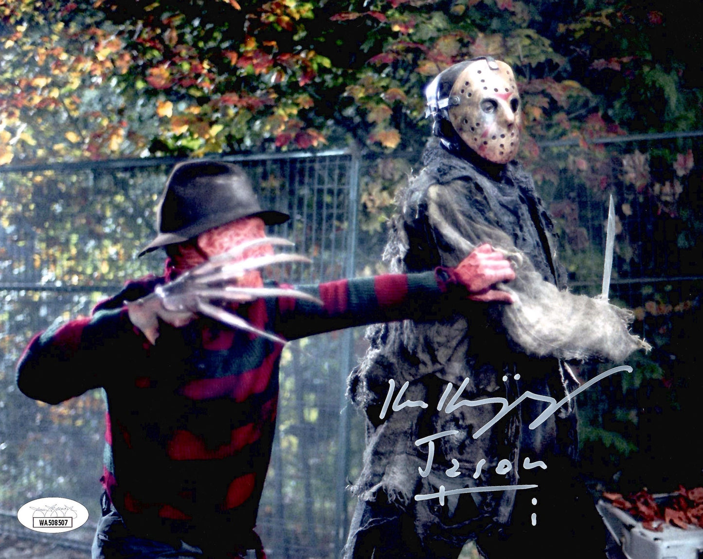 Ken Kirzinger autographed signed inscribed 8x10 photo Freddy vs. Jason JSA COA