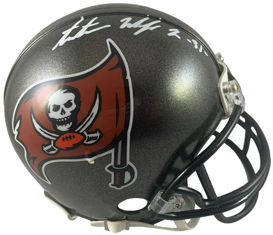 Antoine Winfield Jr autographed signed mini helmet Tampa Bay Buccaneers PSA COA